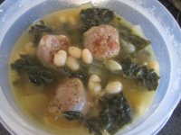 Sausage, bean and kale soup.JPG