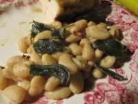 Cannellini with brown butter sage sauce.JPG