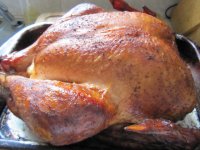 Smoked, injected whole turkey.JPG