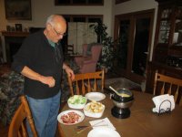 Allan at fondue table.JPG