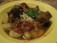 Lamb ragout and gnocchi.JPG