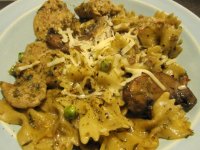 Mediterranean Sausage pasta plated.JPG