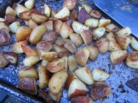 Duck Fat roasted potatoes, ATK.JPG