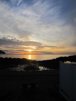 Sunrise from my Ogunquit bedroom.JPG