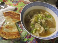 wonton soup and scallion pancake.JPG