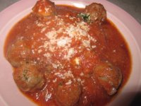 Mini meatballs with sauce.JPG