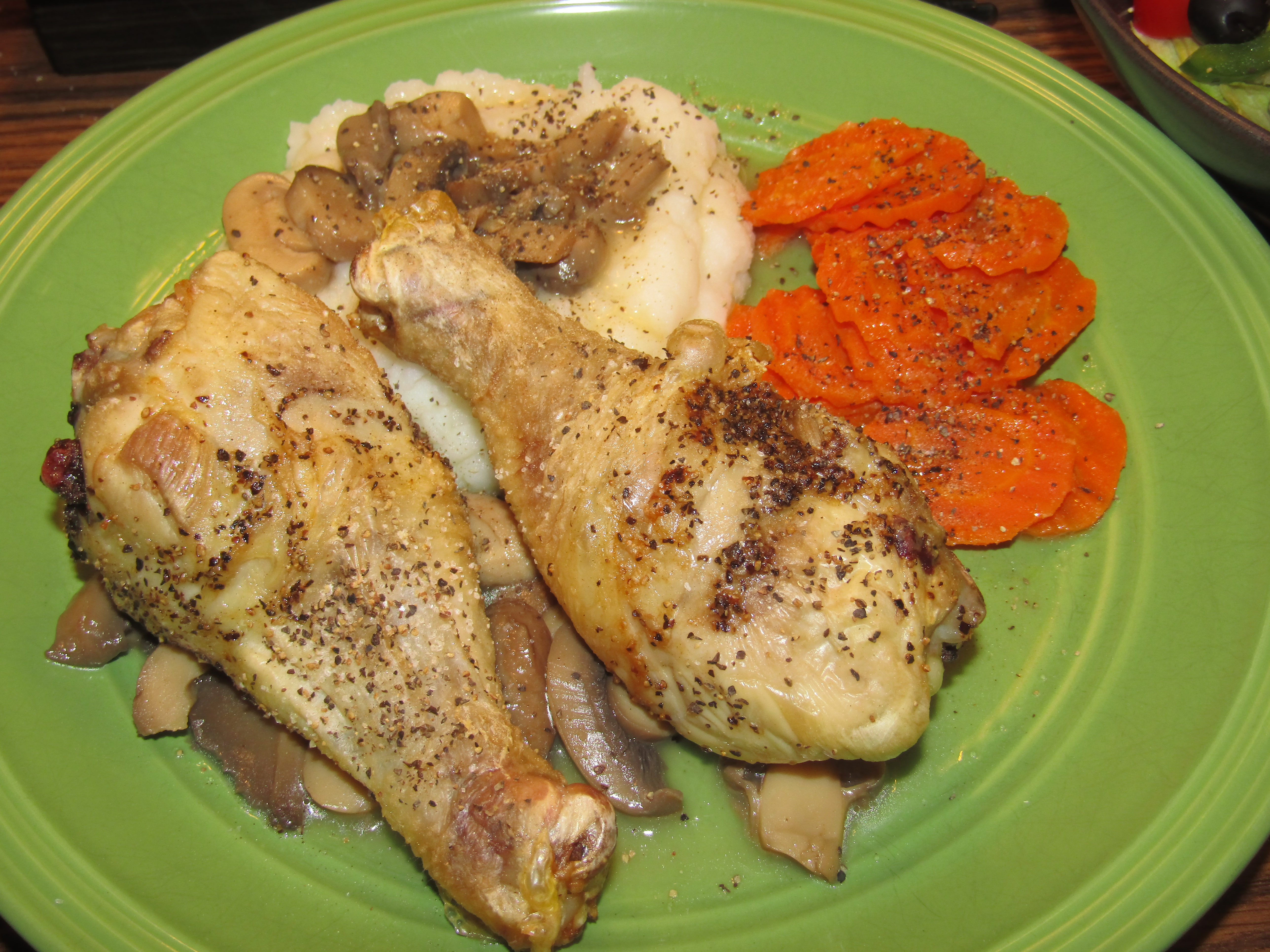 Chicken Drumsticks, Baked 3-13-23.JPG