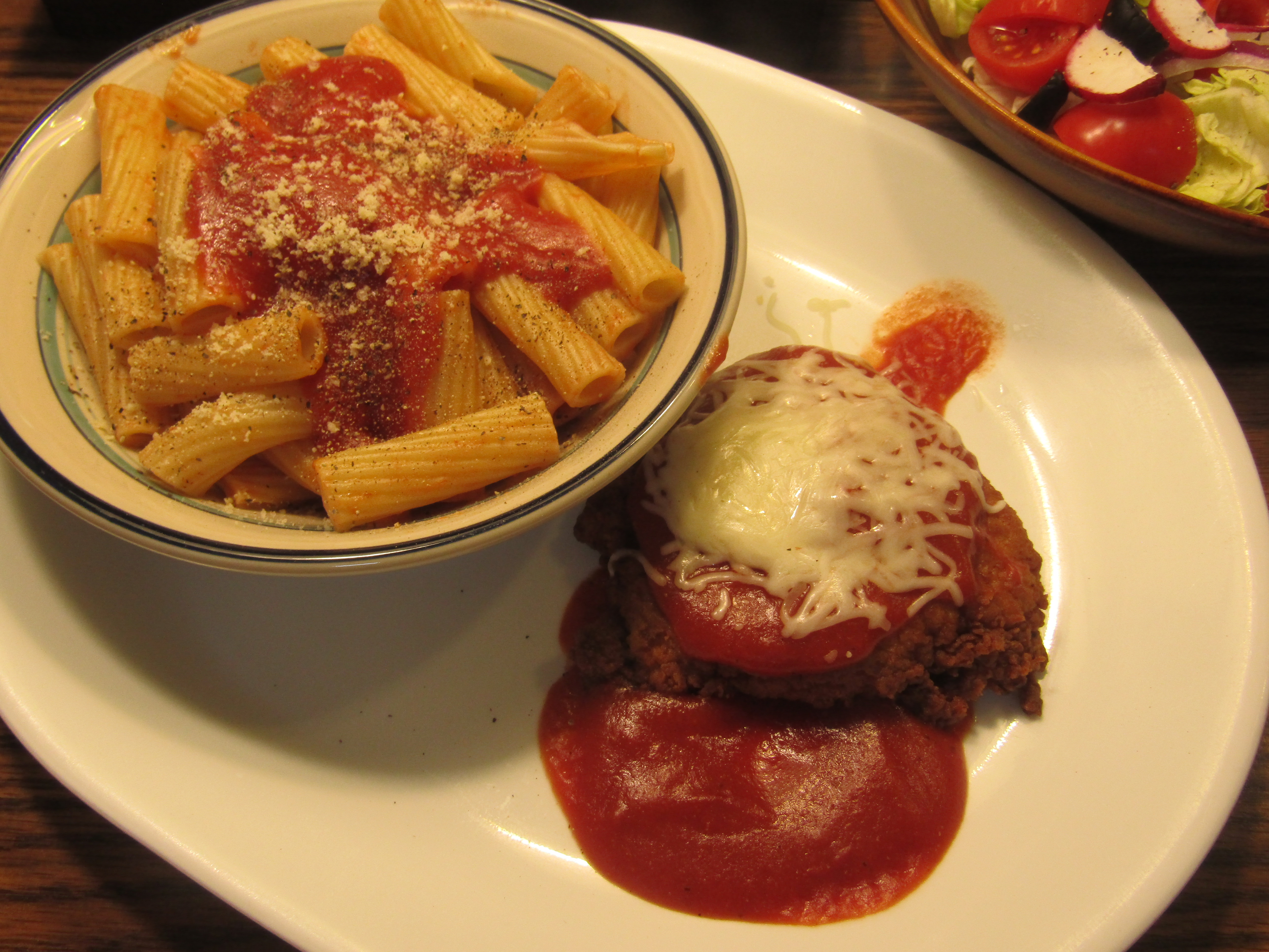 Chicken Parm with Penne rigati.JPG