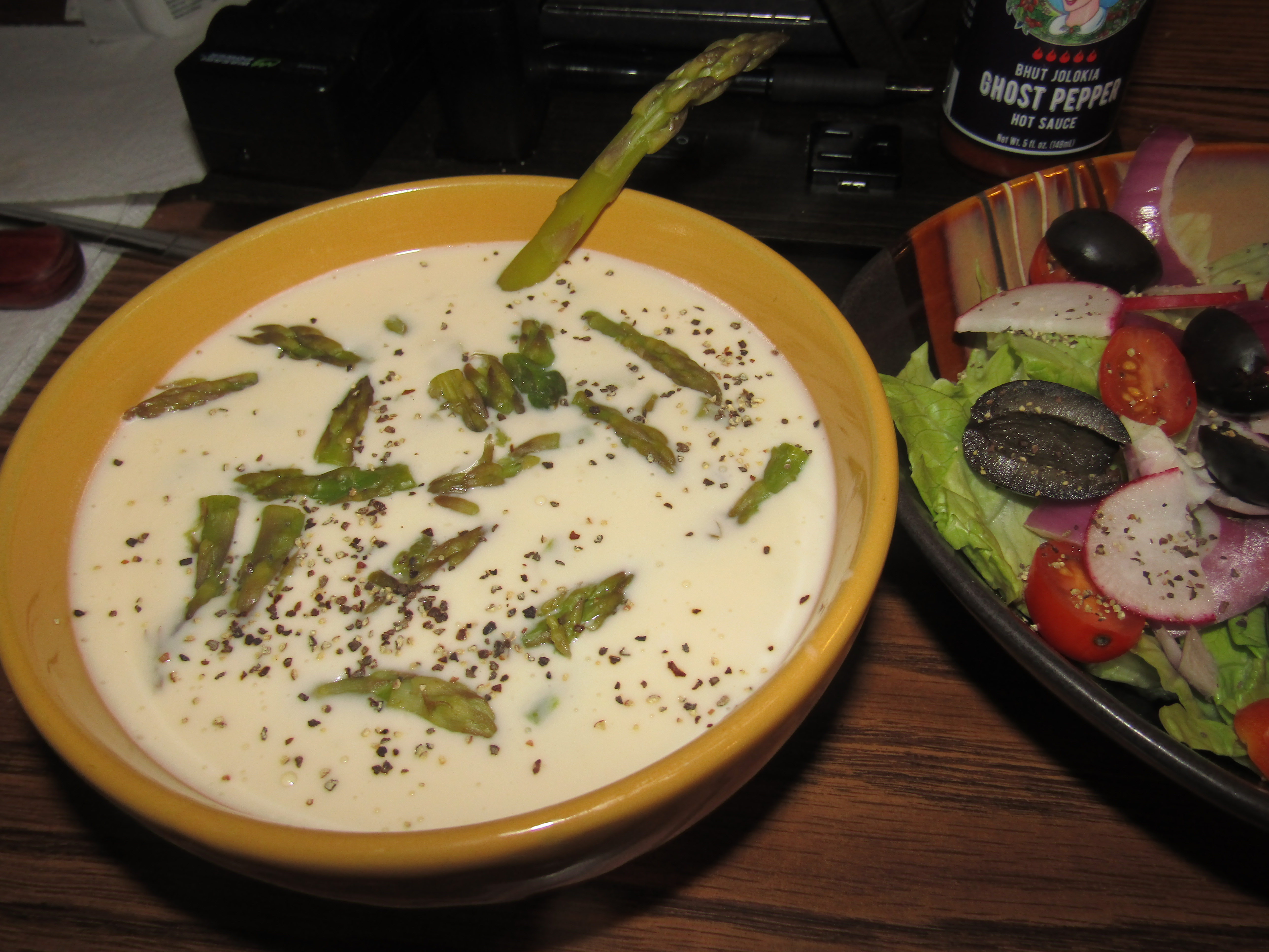 Cream of Asparagus soup 1-30-23.JPG