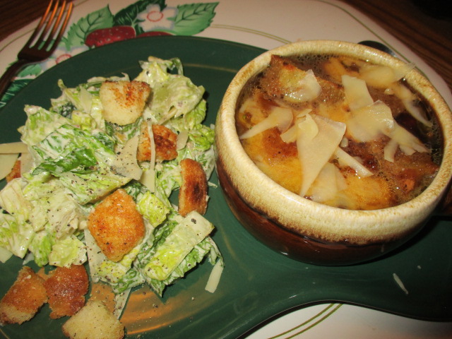French onion soup and Caesar.JPG