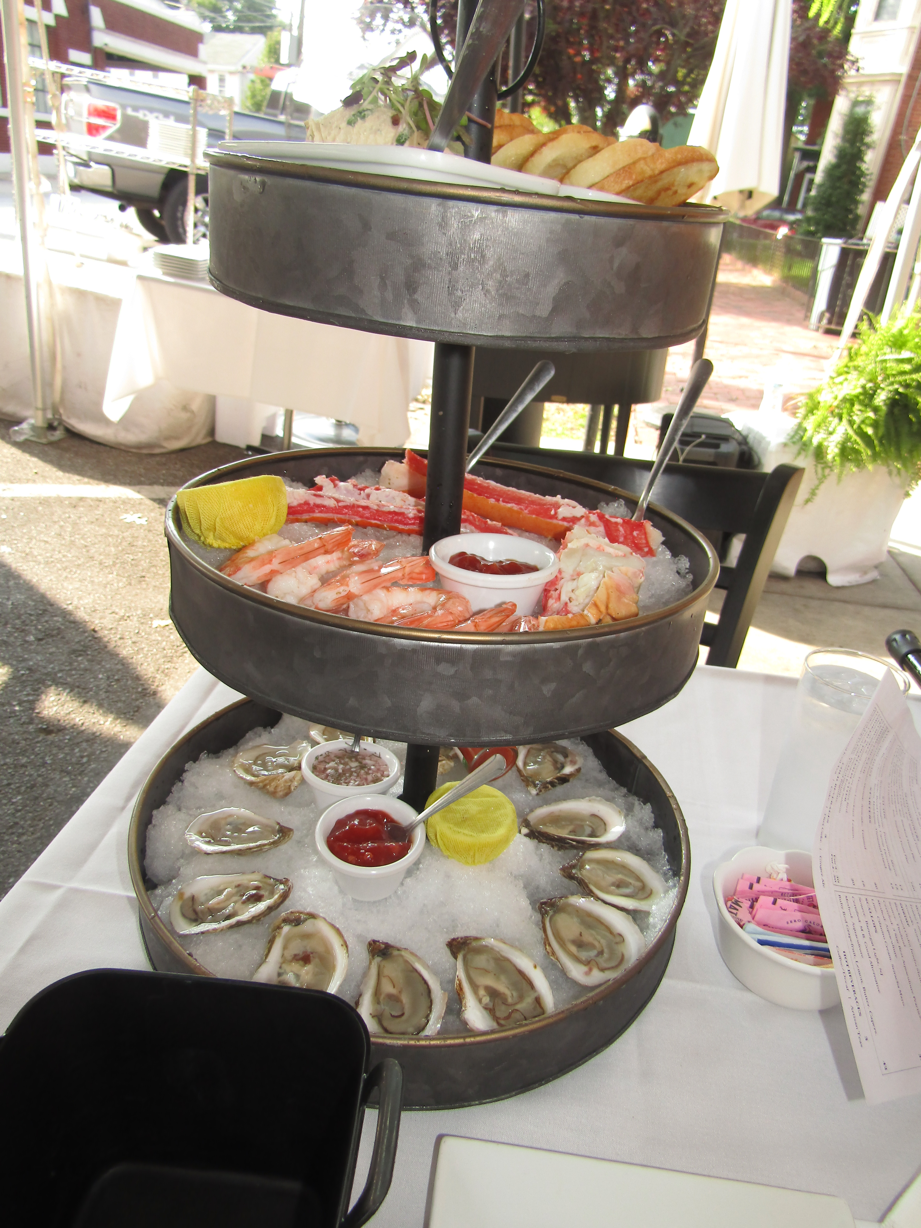 Jules' Place Seafood tower.JPG