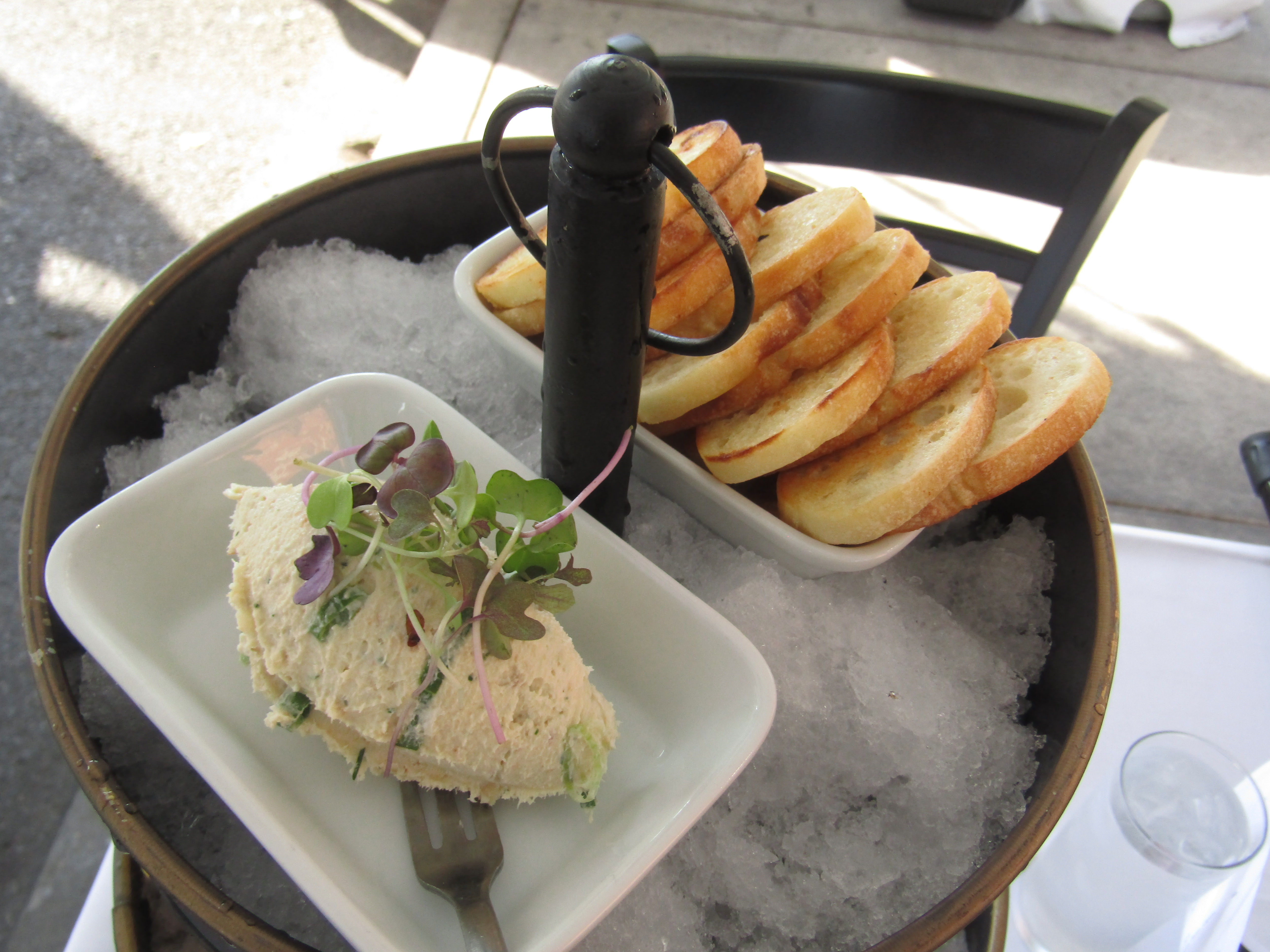Jules' Place Seafood tower -Smoked Trout Pate'.JPG