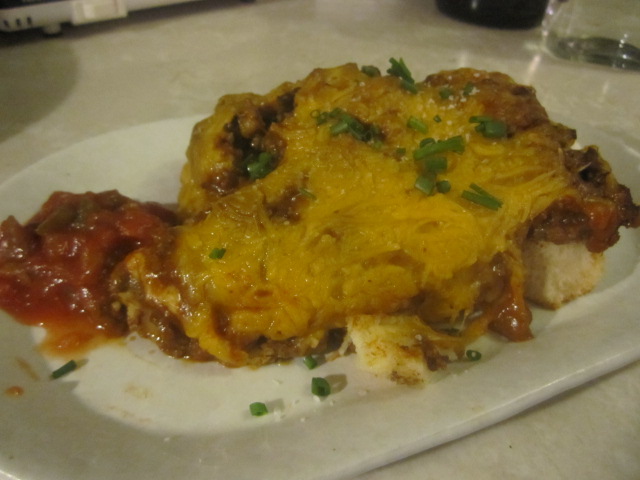 Kathy's enchilada casserole, plated.JPG