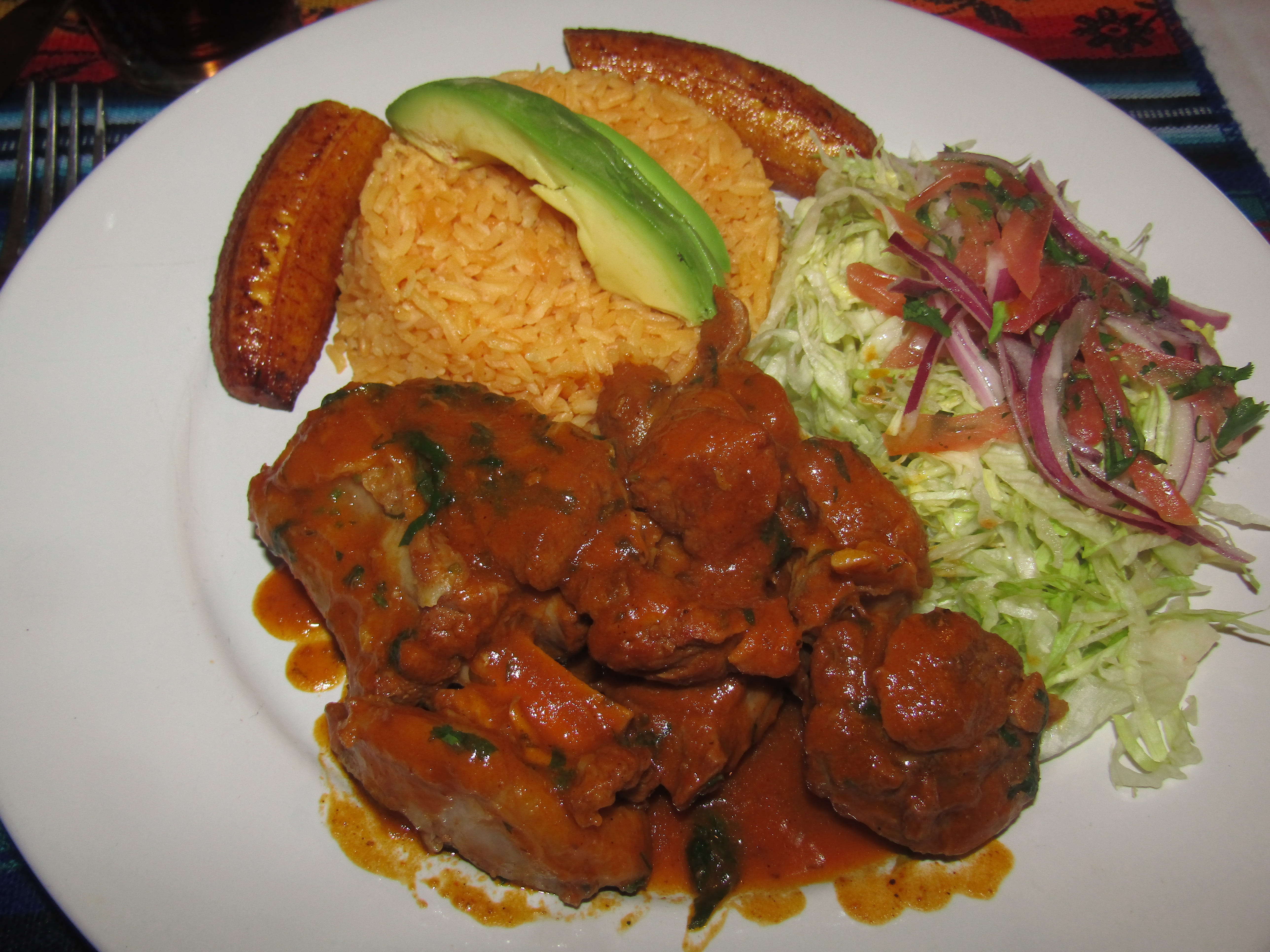 La Choza Seco de Chivo - Goat Stew.JPG