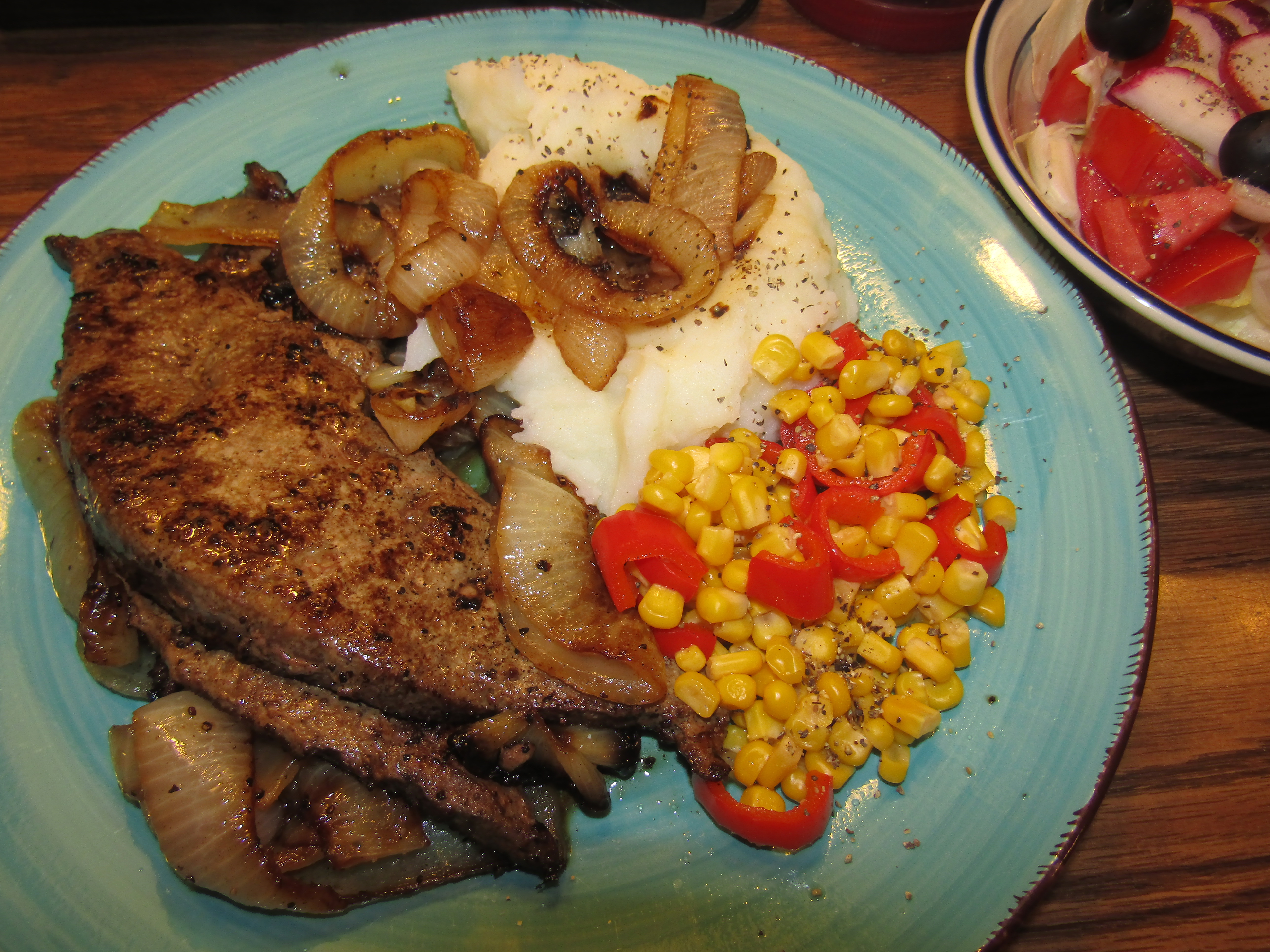 Liver & Onions, Yukon Gold Mash.JPG