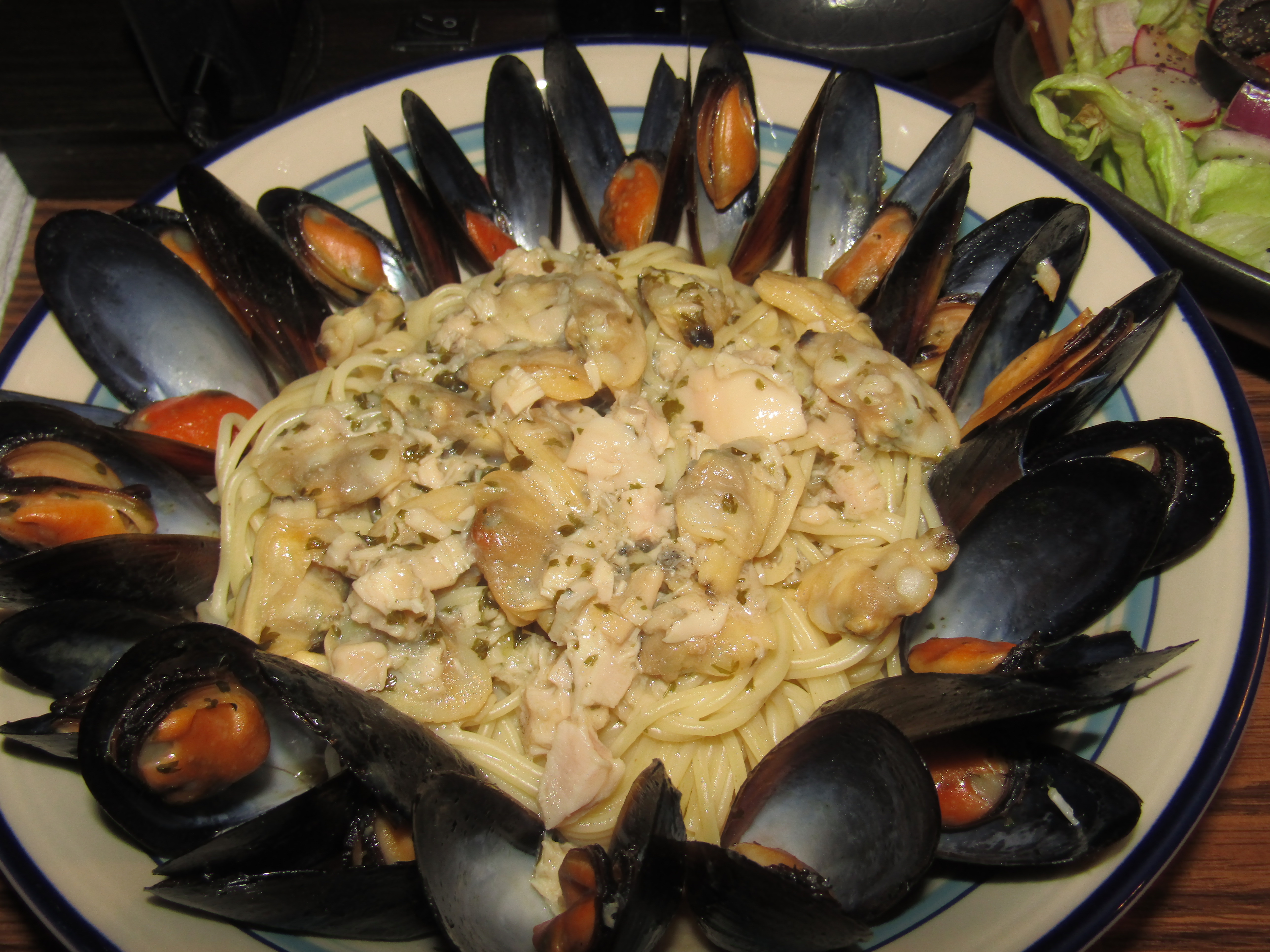 Pasta & Clams with Mussels      1-19-22.JPG