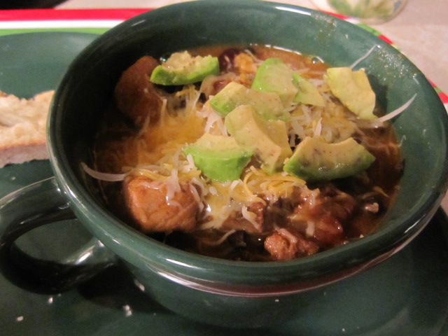 Pork loin chili, plated.JPG