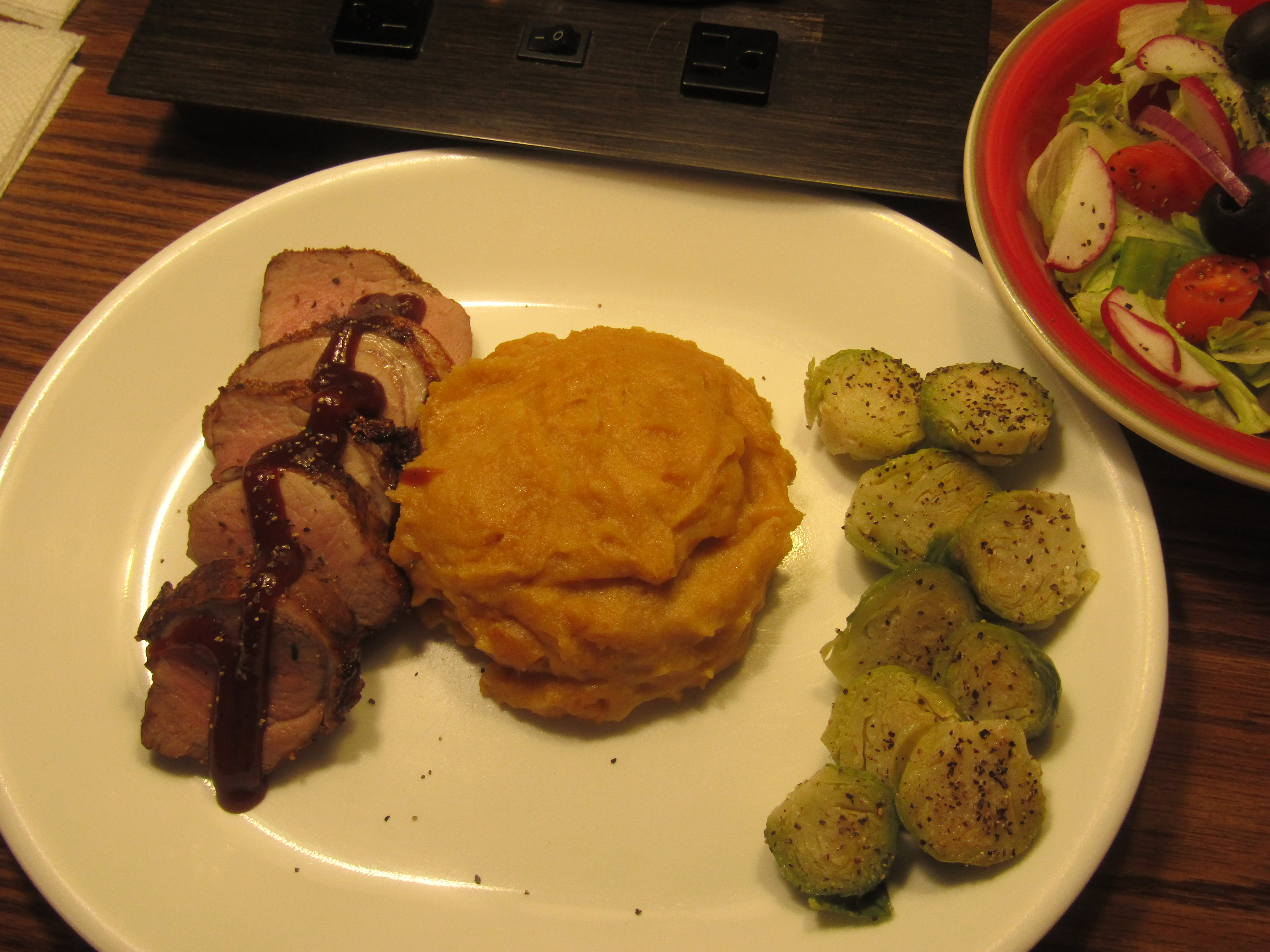 Pork Tenderloin, Mashed Sweet 11-30-23.JPG