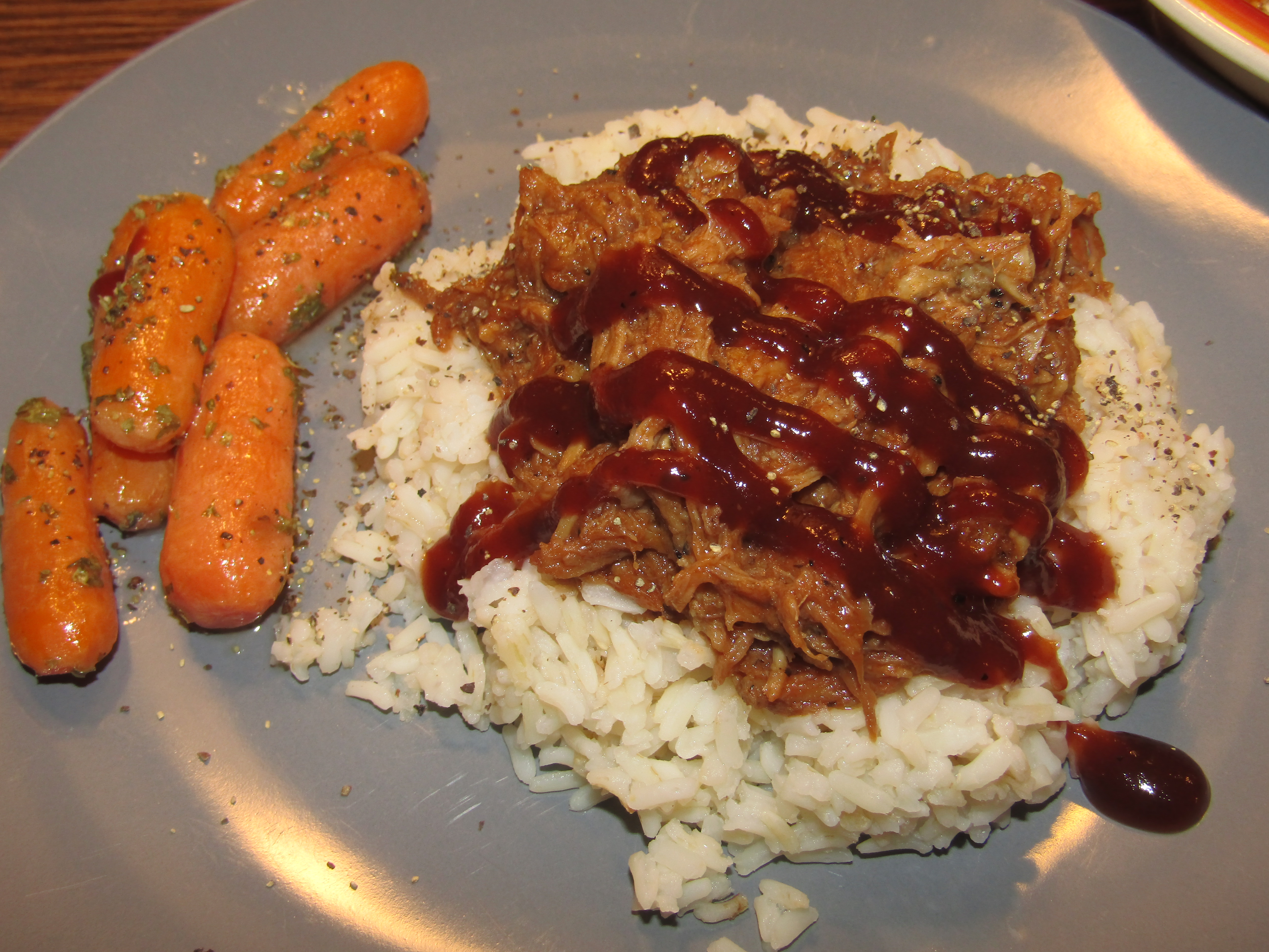 Pulled Pork, Parsley-ed Carrots 11-7-24.JPG