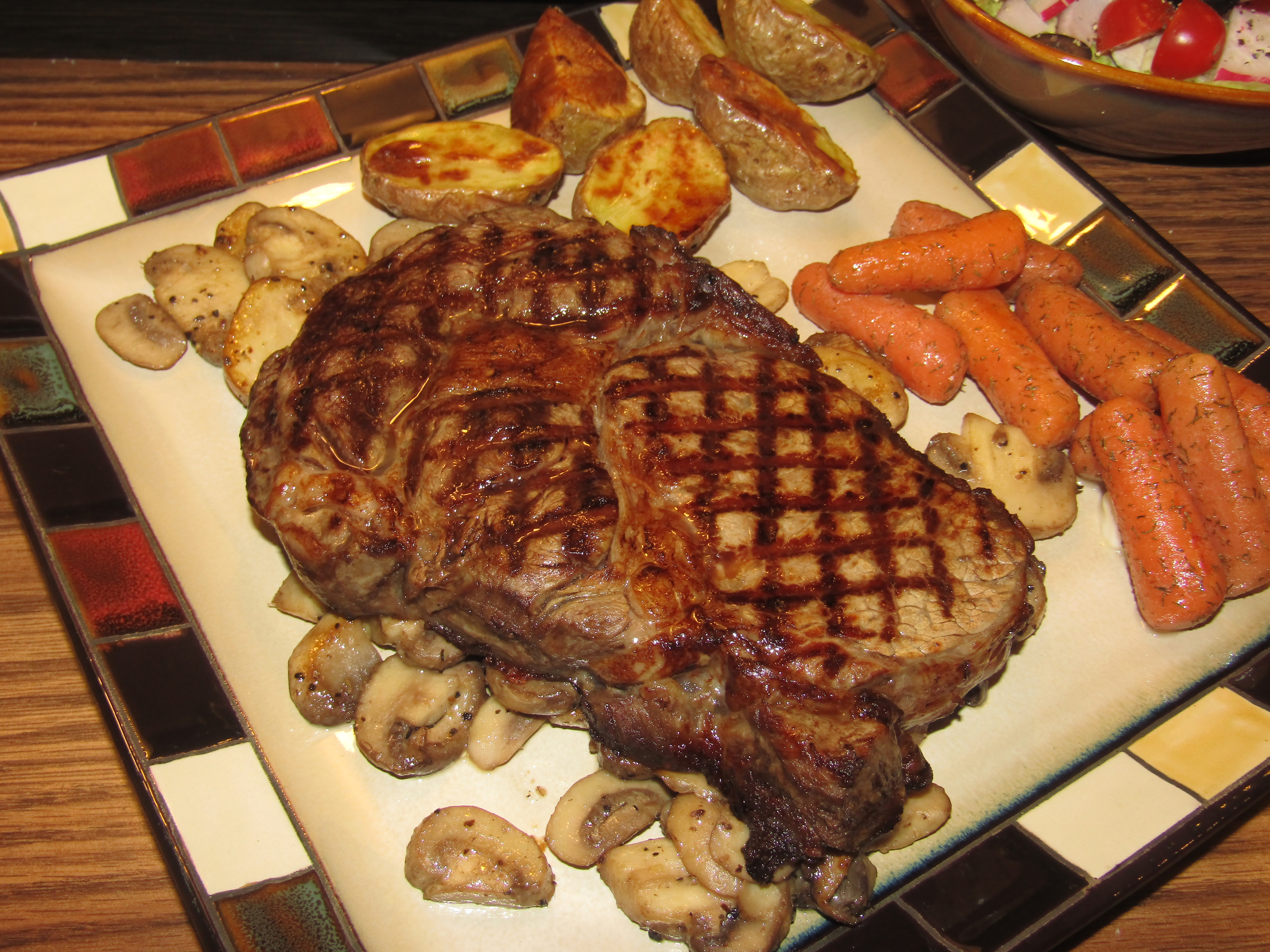 rib eye, Grilled 2-26-23.JPG