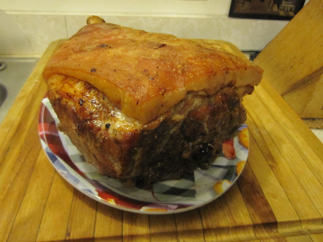 Roast pork shoulder.JPG