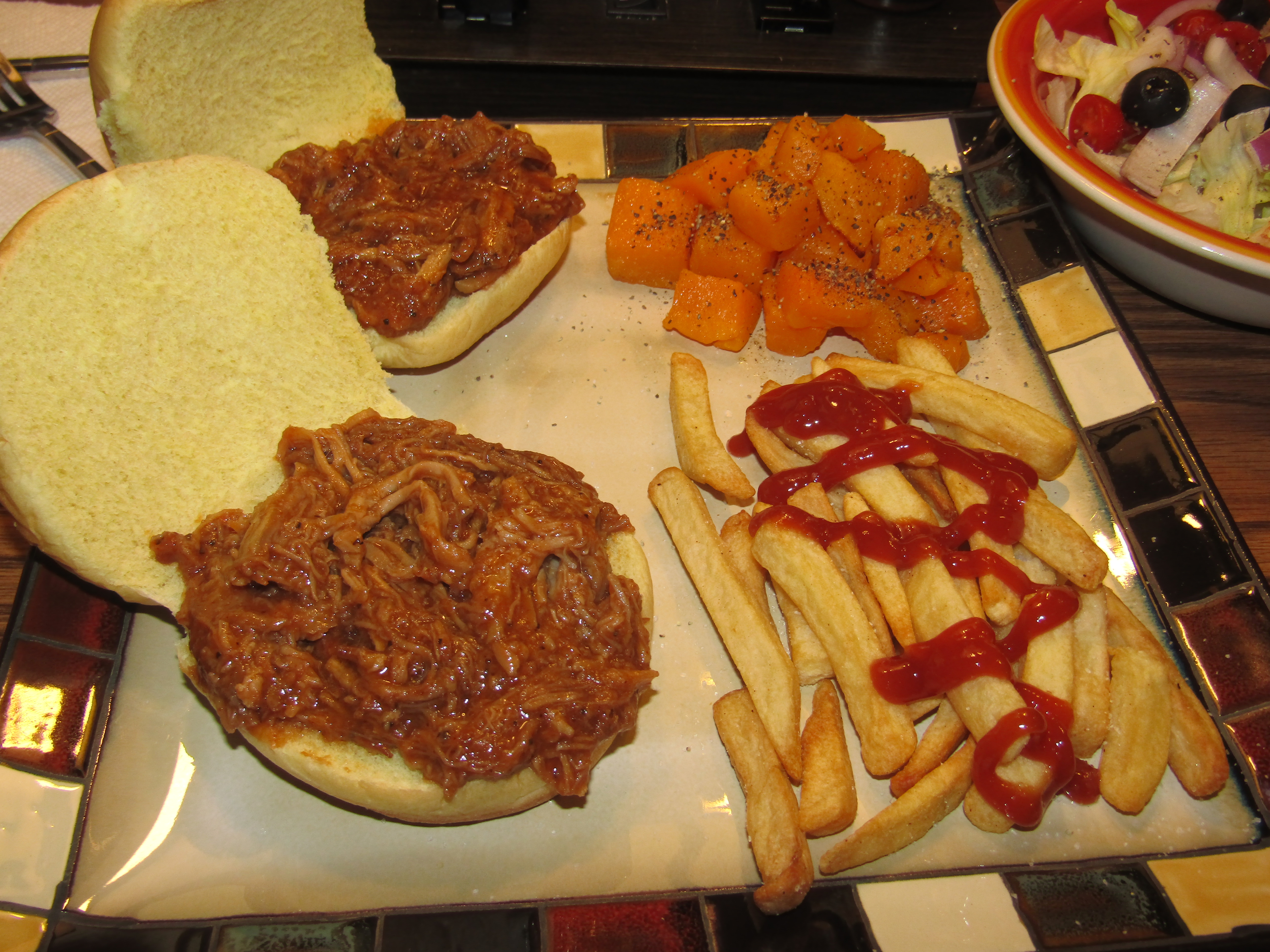 Sandwich, Pulled Pork 10-22-22.JPG