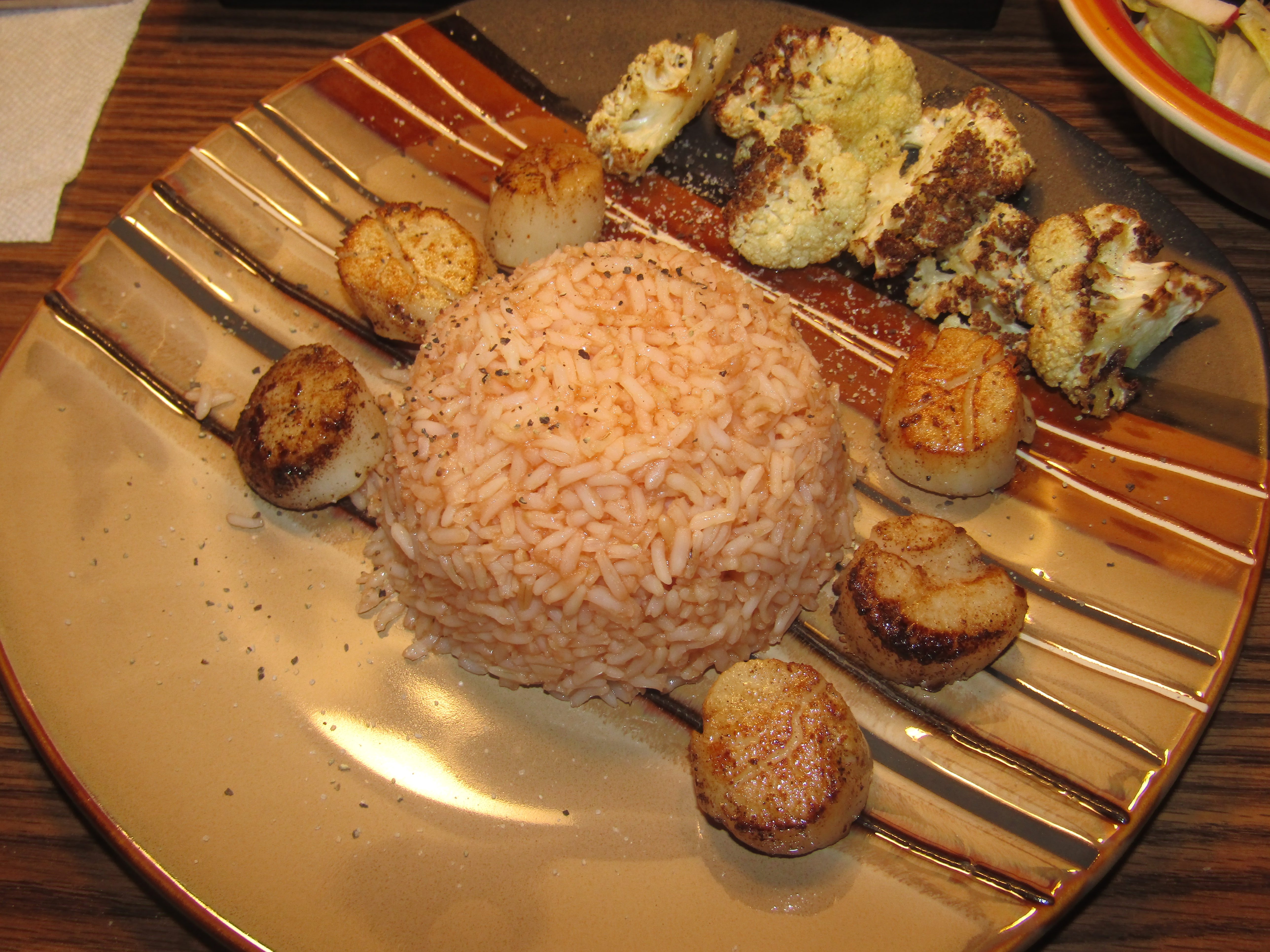 Scallops - Orange Rice 10-20-23.JPG