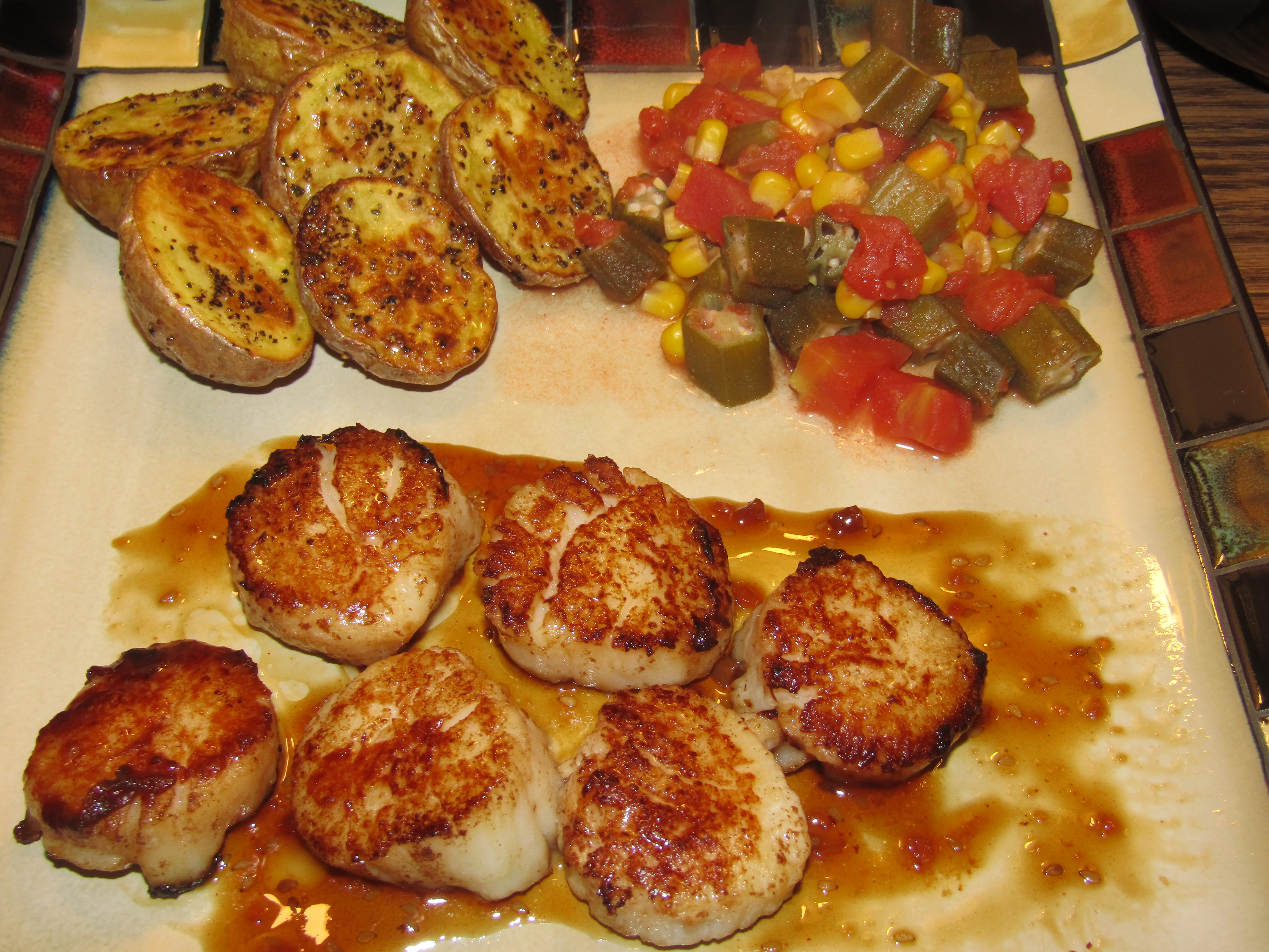 Scallops teriyaki 2-10-23.JPG