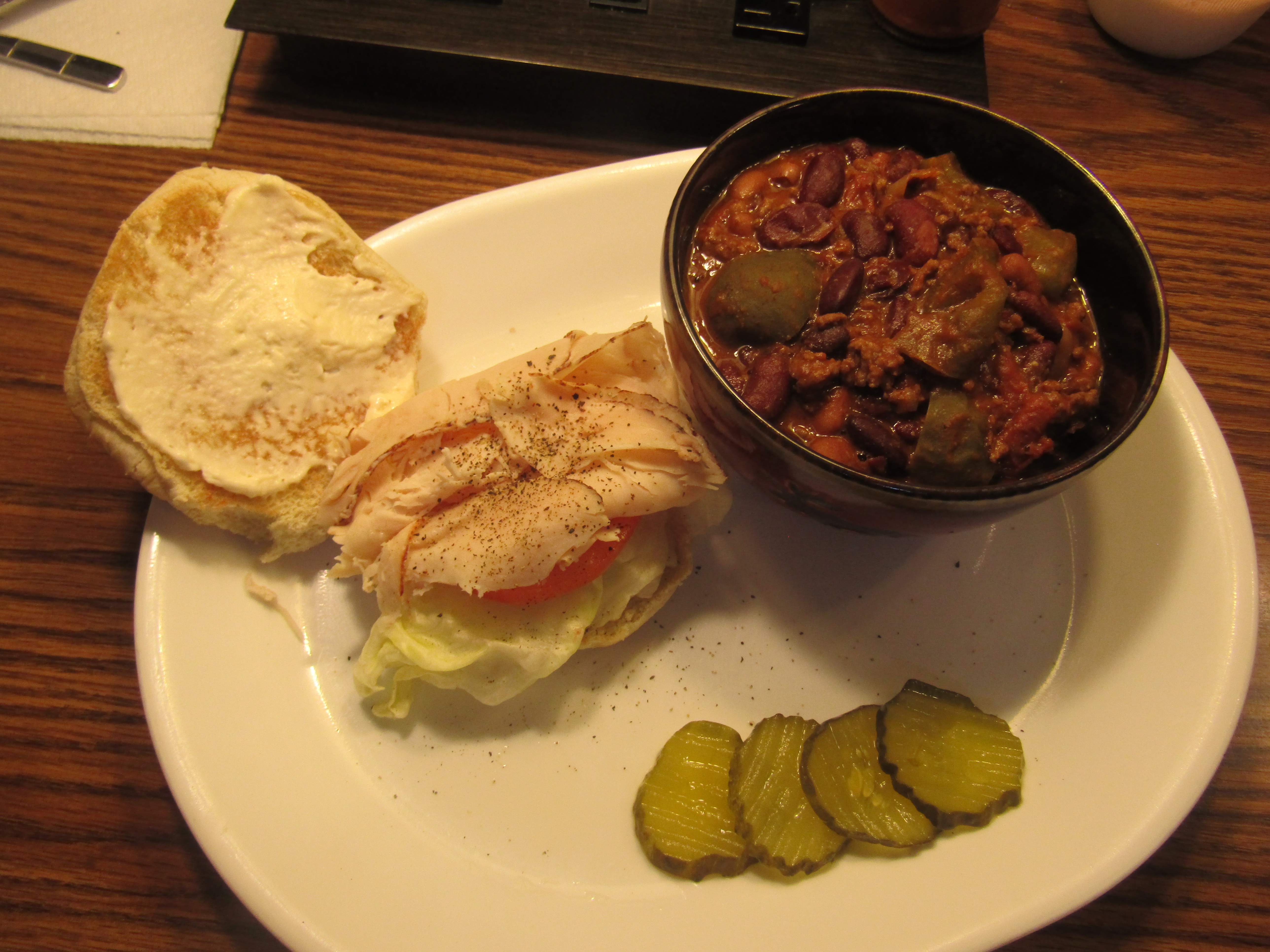 Soup (Chili) and sandwich 8-12-24.JPG