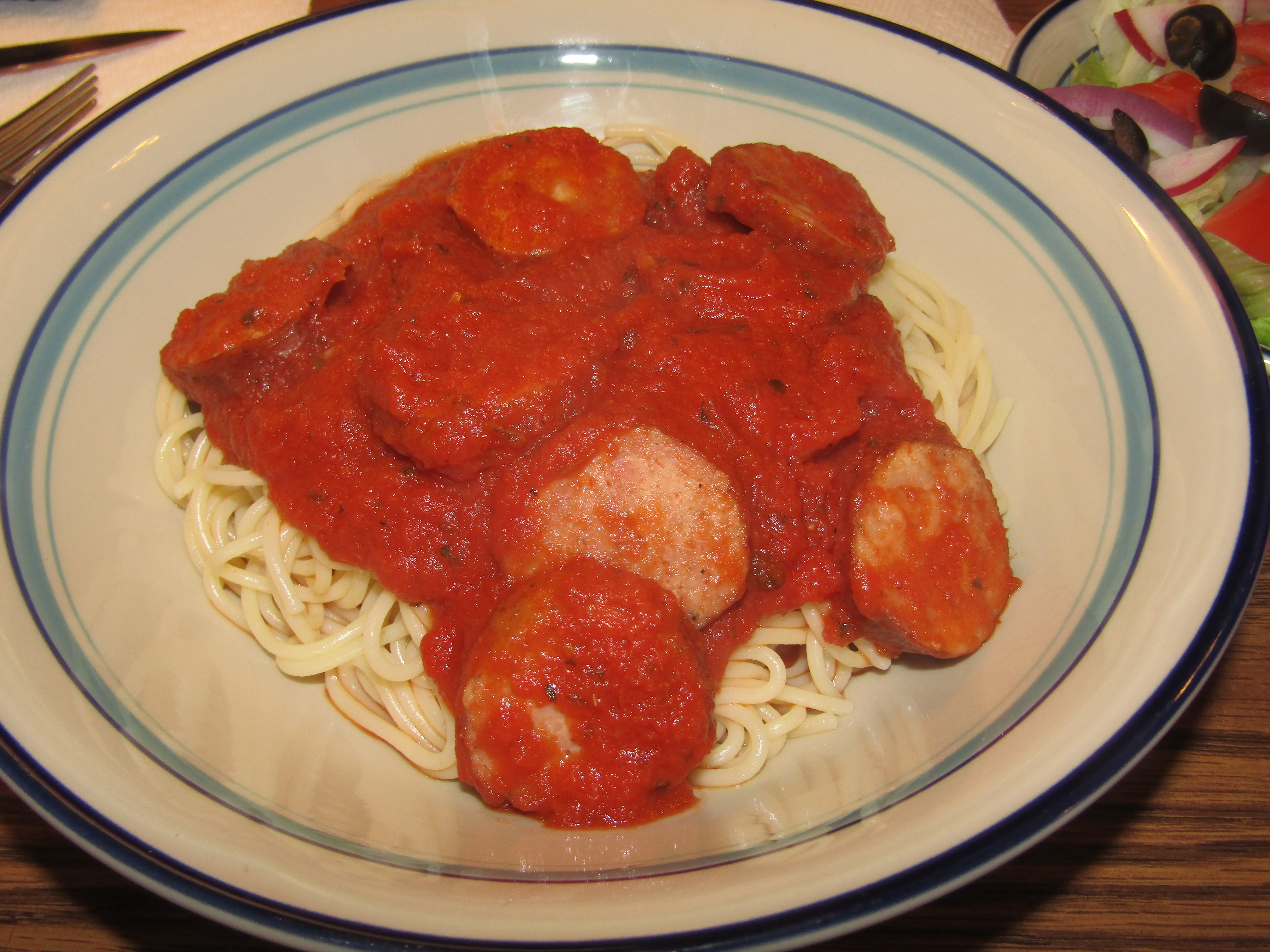 Spaghetti & Keilbasa.JPG