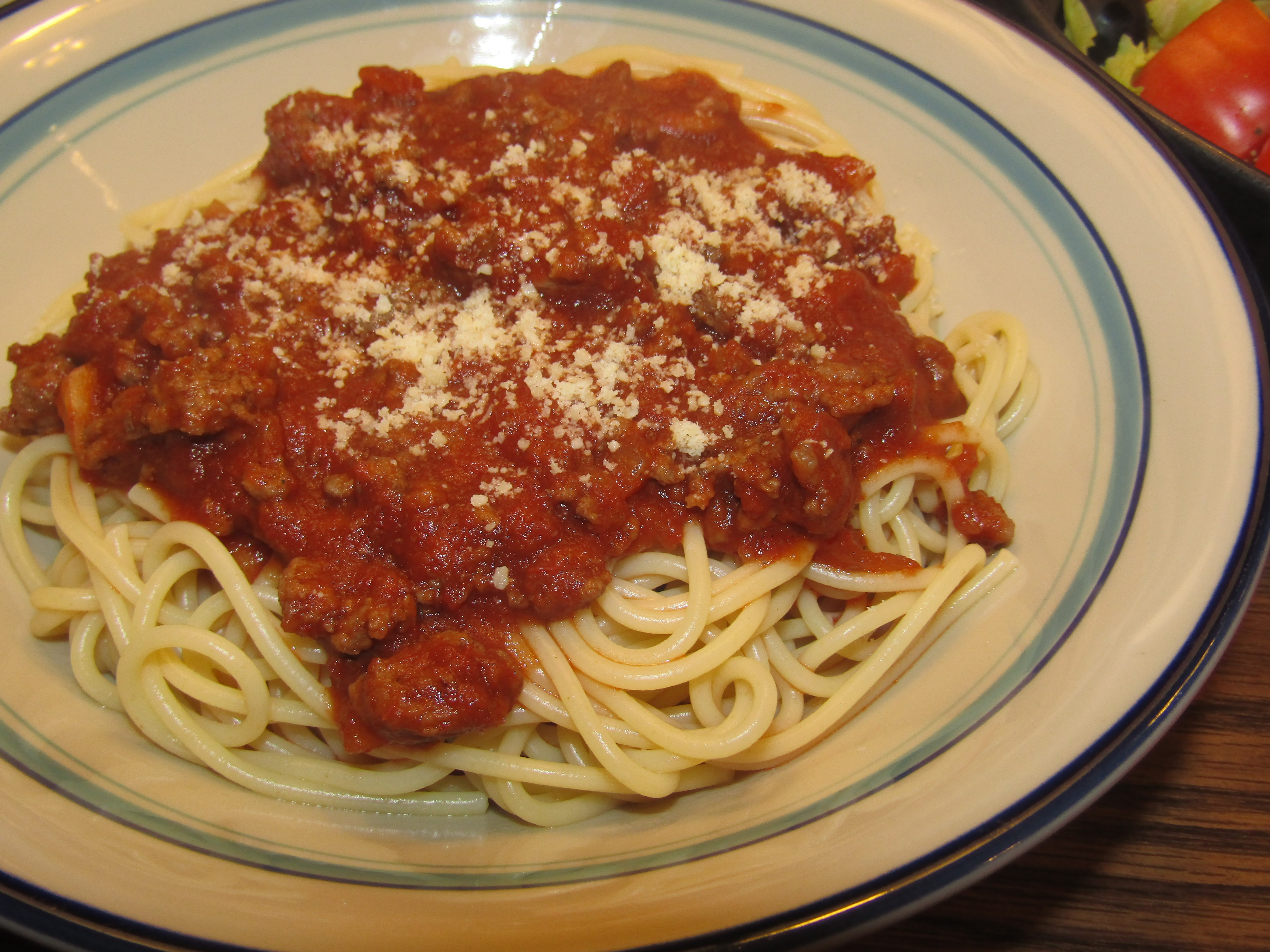 Spaghetti & Meat Sauce 10-19-22.JPG