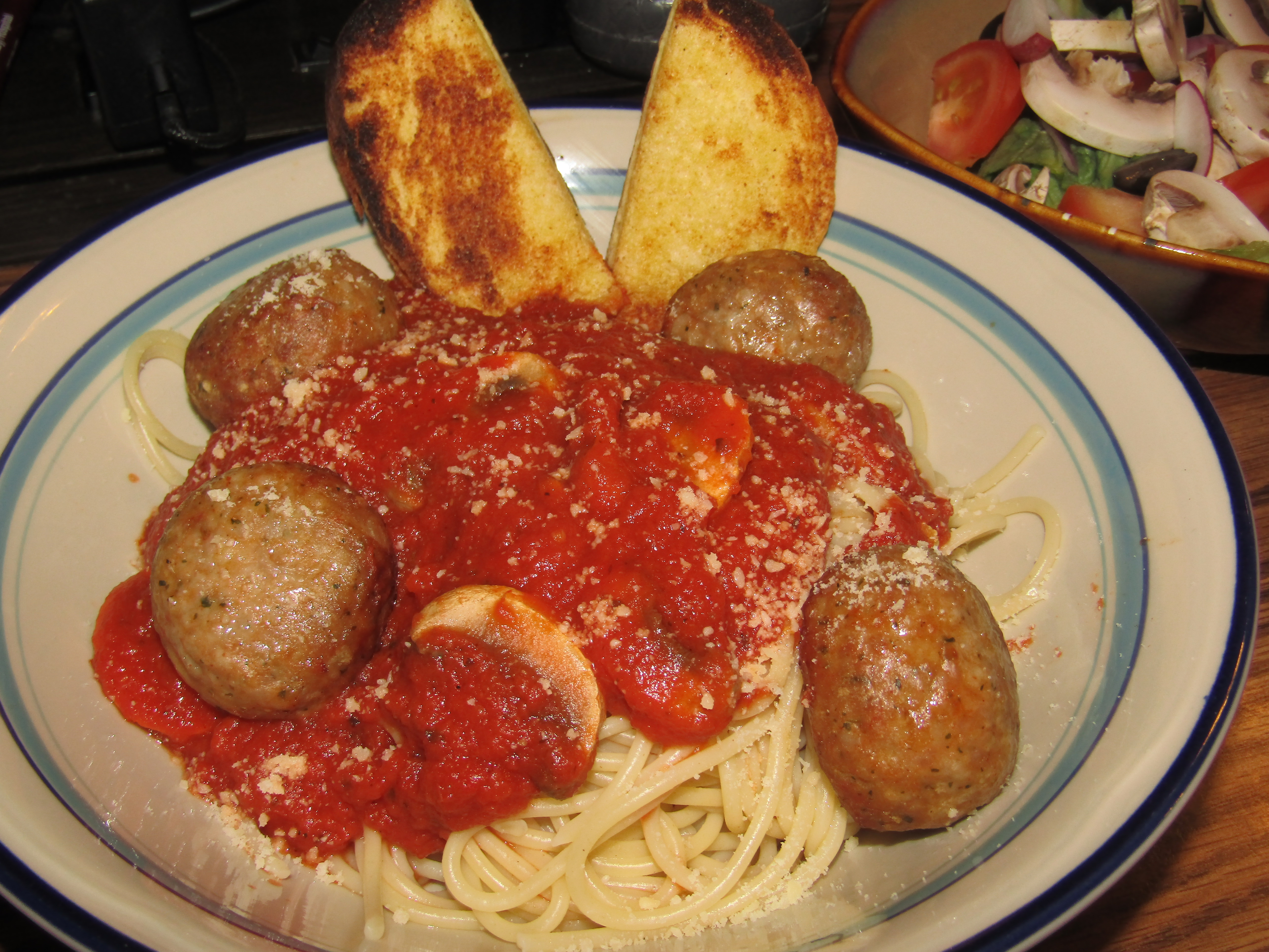 Spaghetti & Meatballs - Mushrooms 1-26-22.JPG