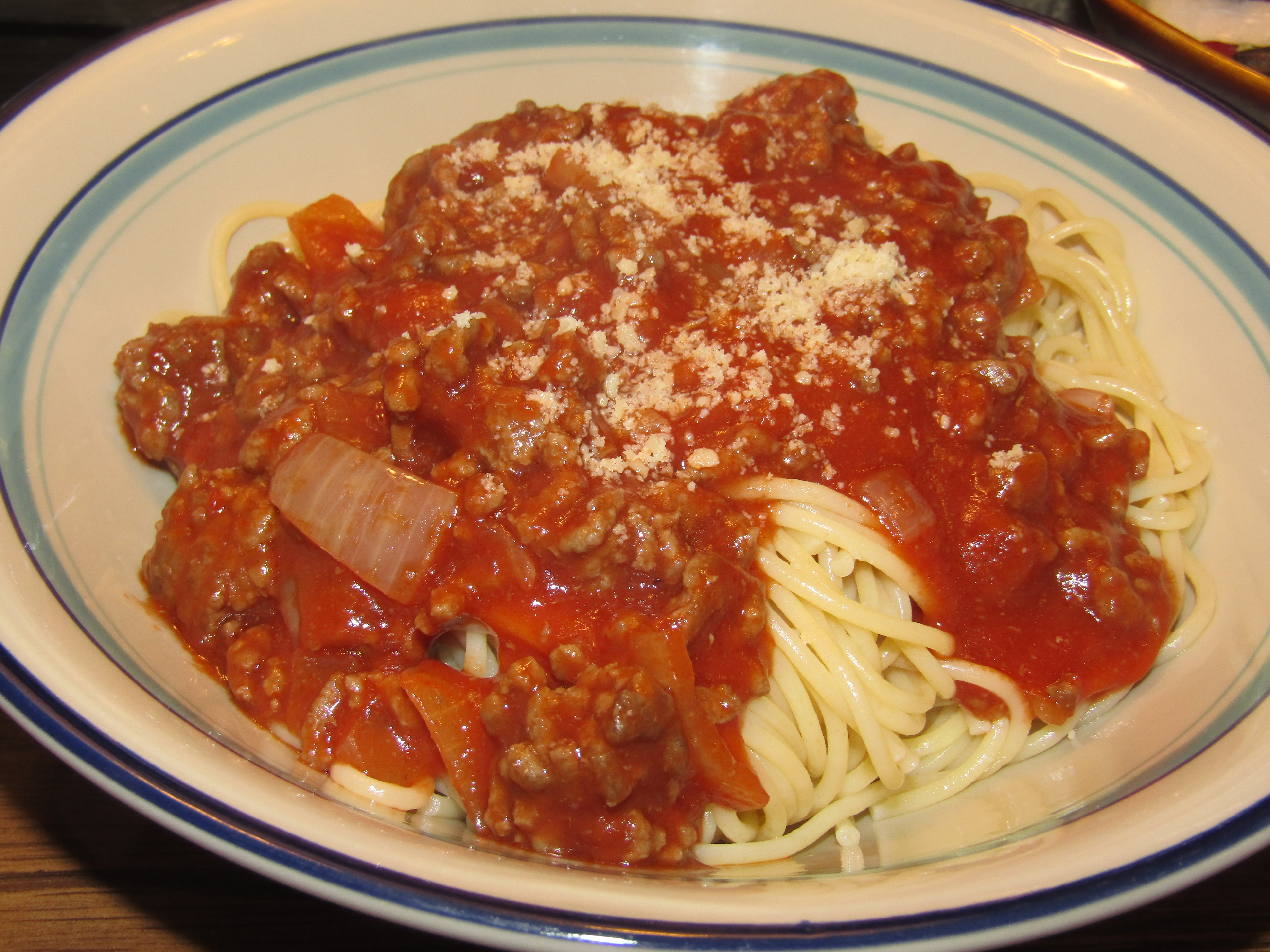 Spaghetti with Meat sauce 5-24-23.JPG