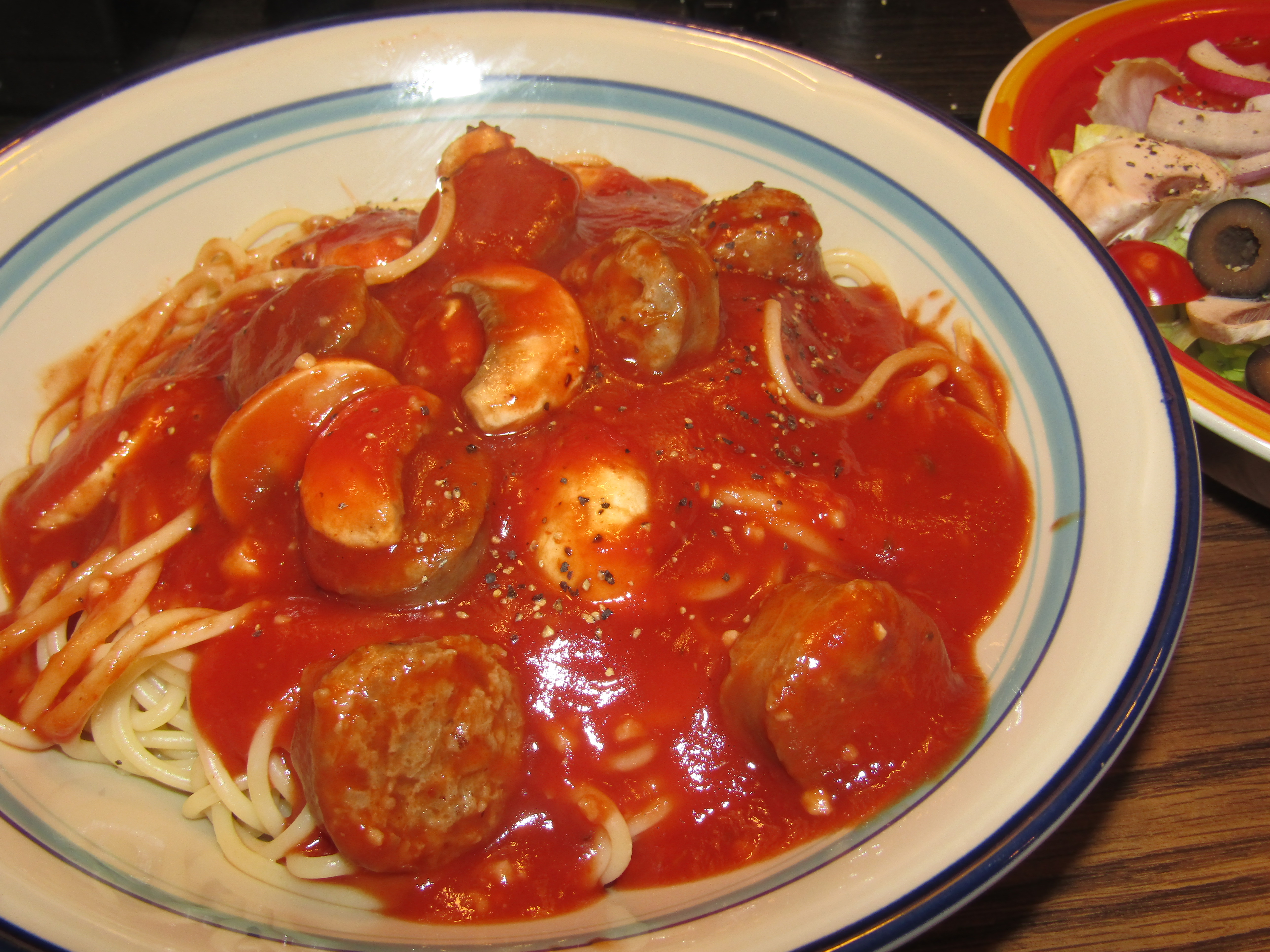 Spaghetti with Sausage & Shrooms 11-16-22.JPG