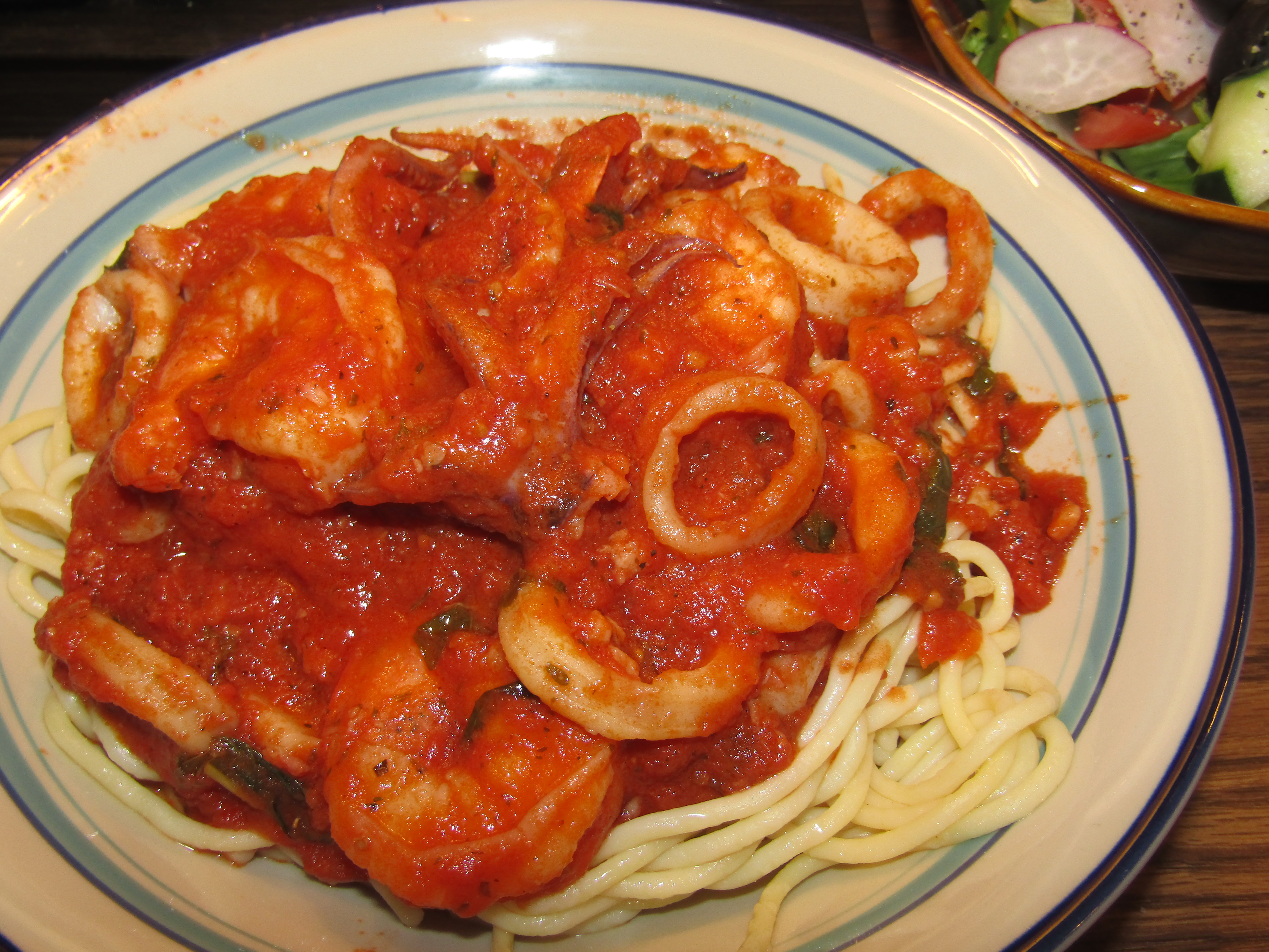 Spaghetti with Shrimp & Calamari 2-1-23.JPG