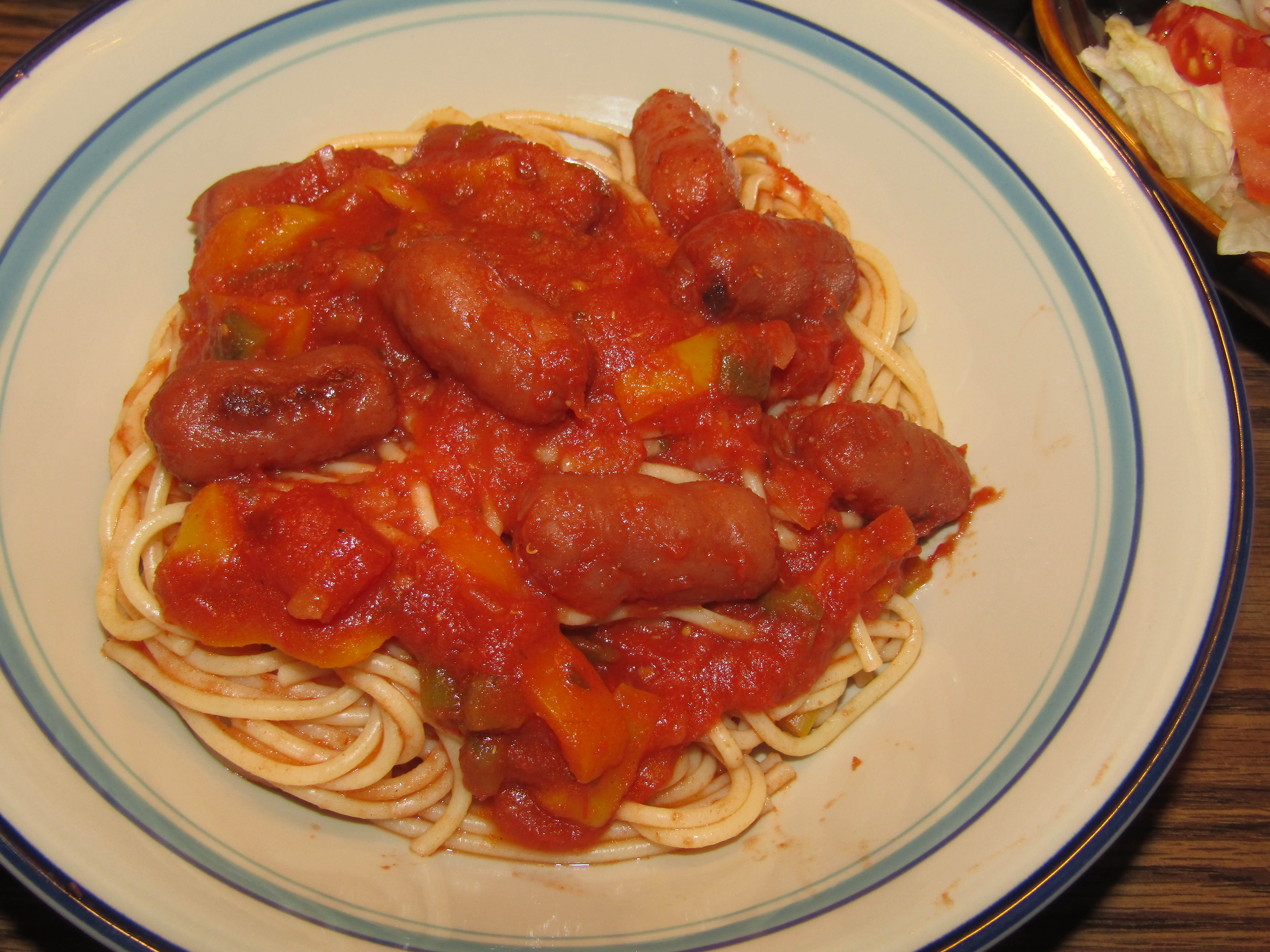 Spaghetti with Smokies 5-28-25.JPG