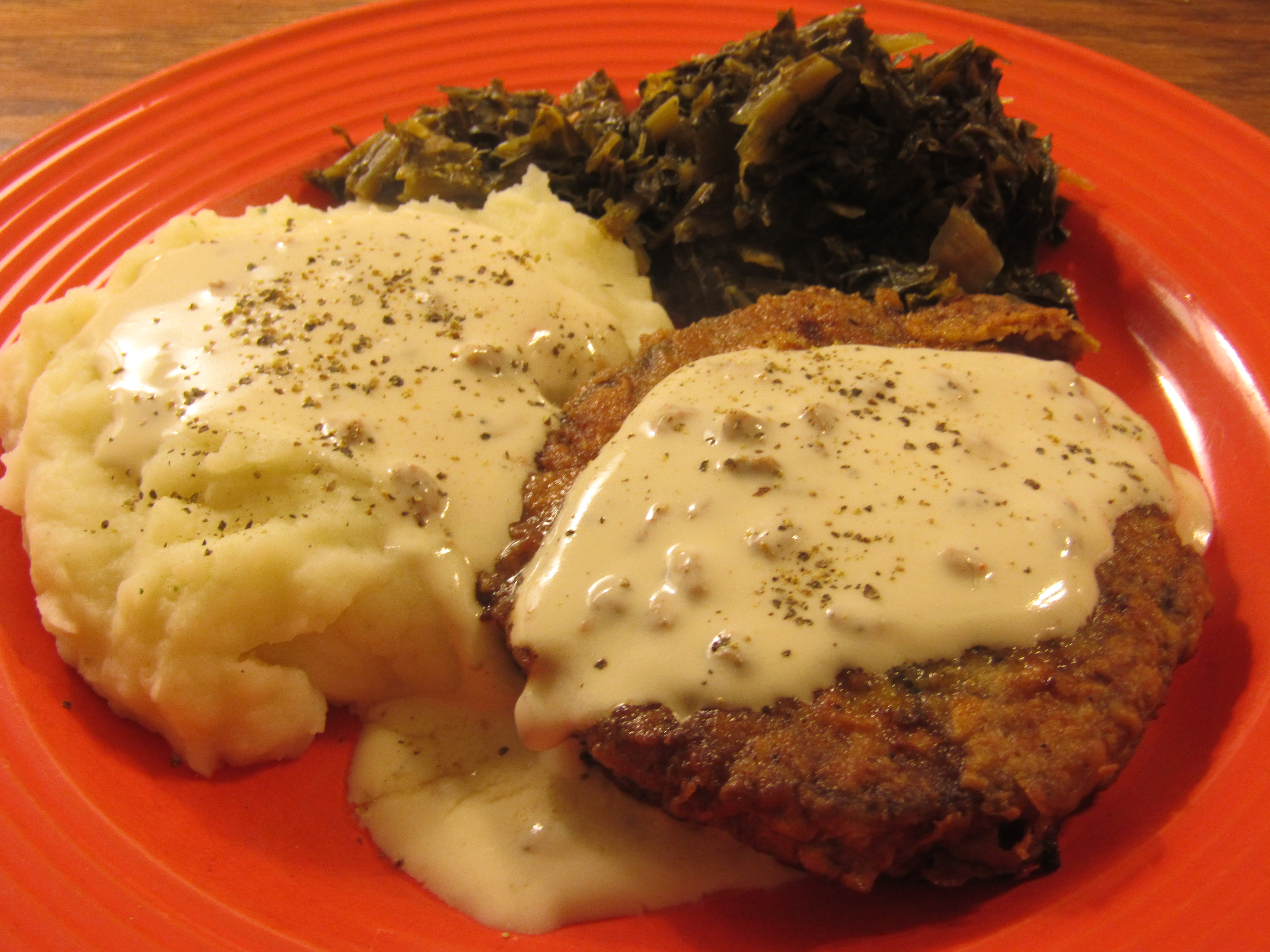 Steak, Chicken - Fried - Collards.JPG