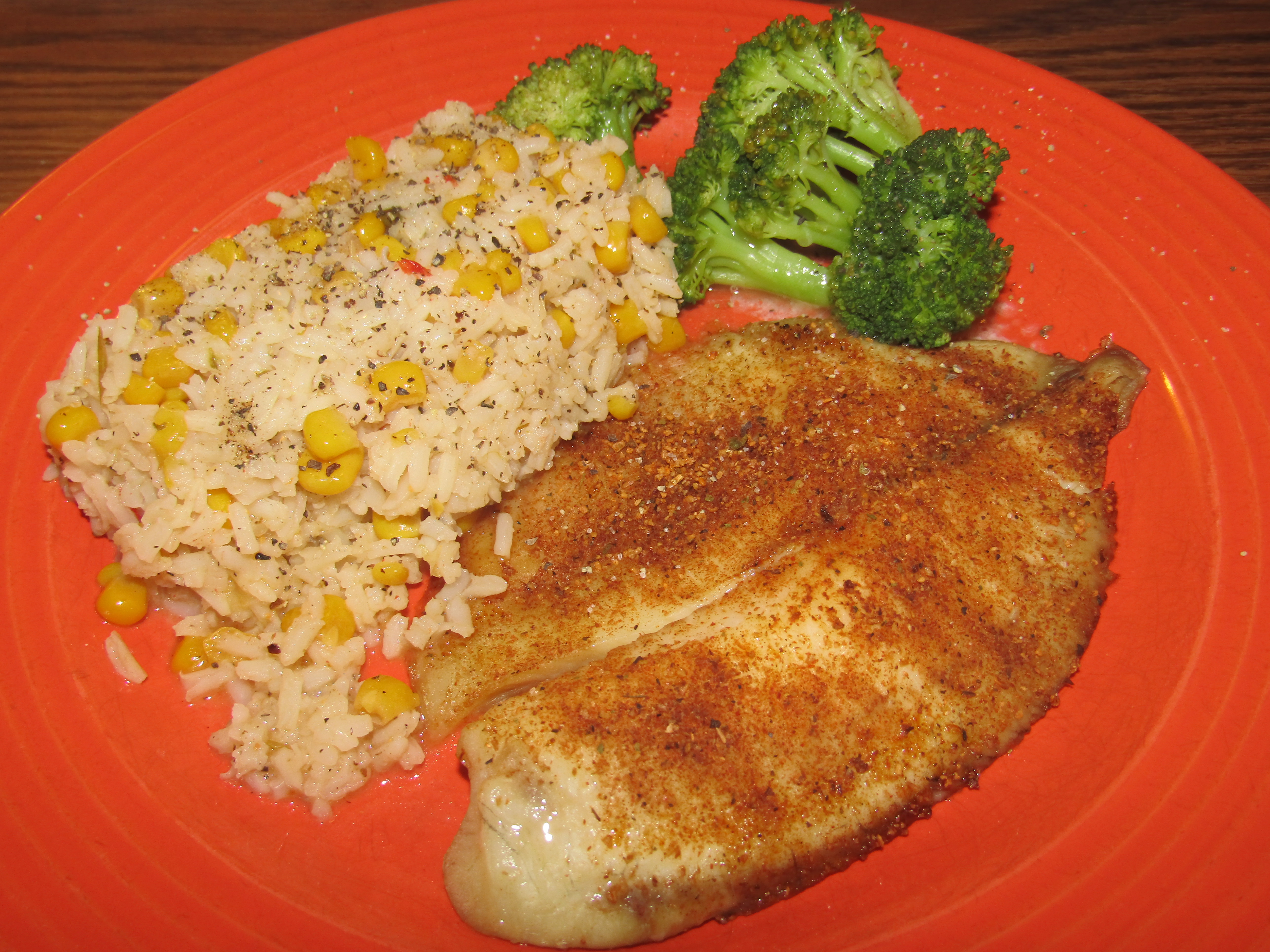 Tilapia, Cajun .JPG