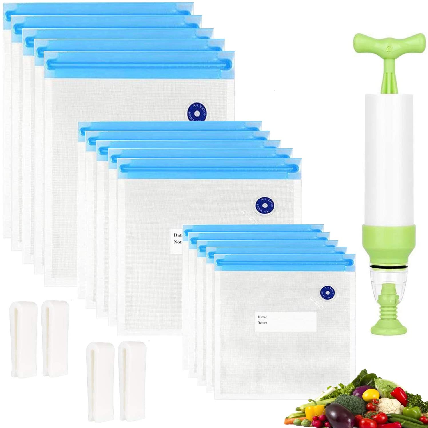 Vacuum sealer bags with hand pump..jpg