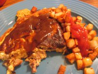 A-1 topped Steak and Egg Foldover, Diced Fried Spuds.jpg