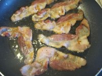 Bacon L's 1 in pan.JPG