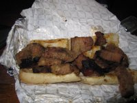 Copperfield's, smoked brisket sub.JPG