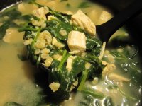 Chicken, spinach and barley soup.JPG