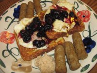 Franch Toast and Eggs, Fresh Blueberries.jpg