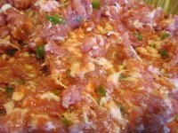 Jalapeno sausages, 6 - sausage mix.JPG