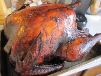 Smoked teriyaki honey turkey.JPG