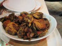 Crispy fried brussels sprouts.JPG