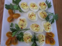 Kentucky Derby 6, Pickle Relish Deviled Eggs.JPG