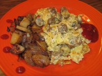 Egg & Sausage Scramble, Fried Spud.jpg