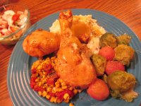 Chicken Drumsticks, Fried Corn.jpg